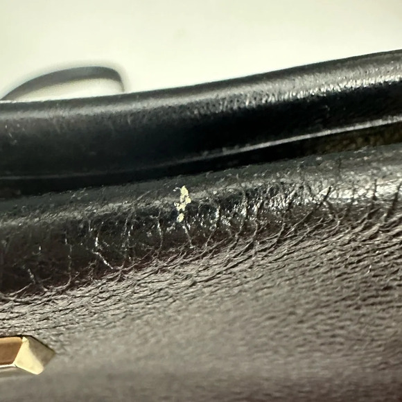 Kate Spade Black Leather Sedgwick Place Phoebe Tote, Chain Strap - Picture 4 of 11